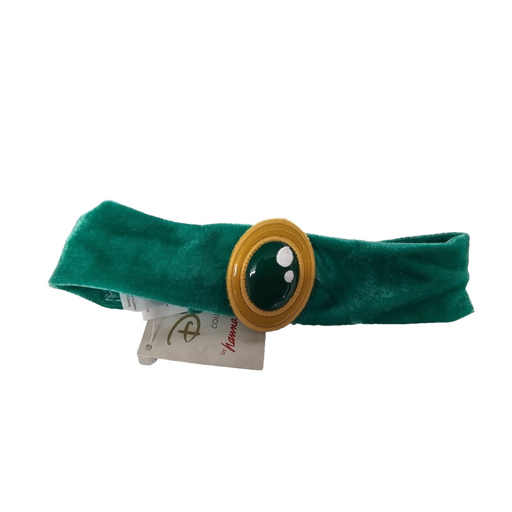 New Disney Coll. by Hanna Andersson velour stretchy jasmine head band/crown kid